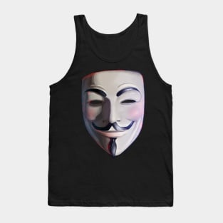 Vendetta Anonymous Mask Tank Top